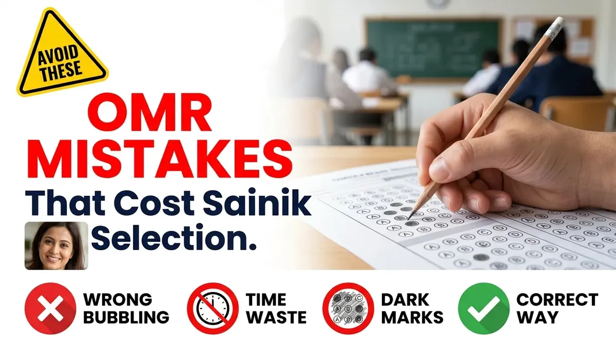 AISSEE OMR Sheet Mistakes That Cost Selection (And How to Avoid Them)