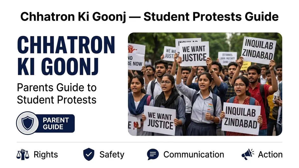 Is Your Child Joining 'Chhatron Ki Goonj' Protests? Read This Before They Do