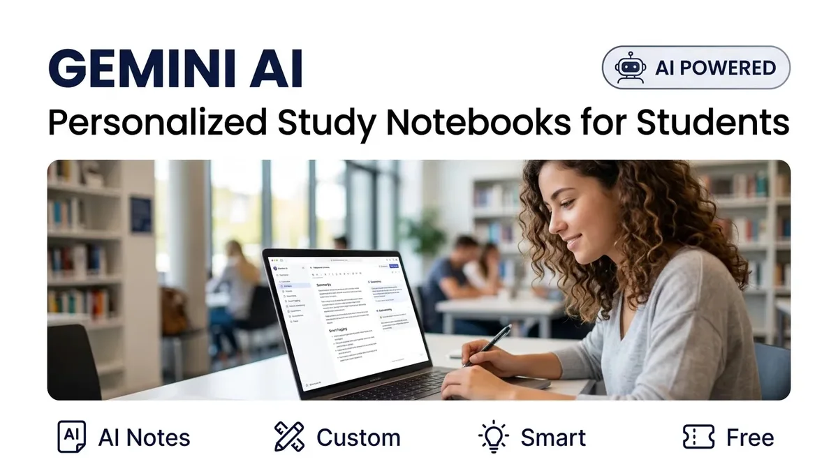 How to Turn Messy Notes into AI Study Guides Using Google Gemini Notebooks