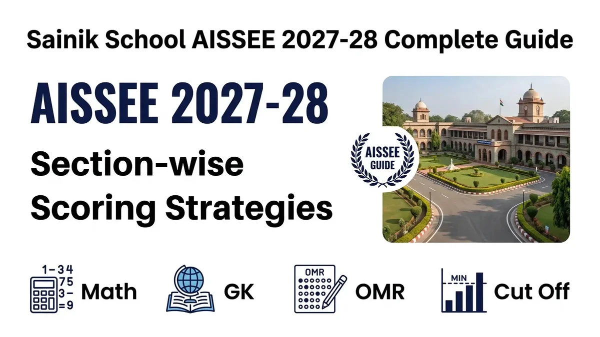 AISSEE 2027-28: Sainik School Notification, Dates & Prep Strategy