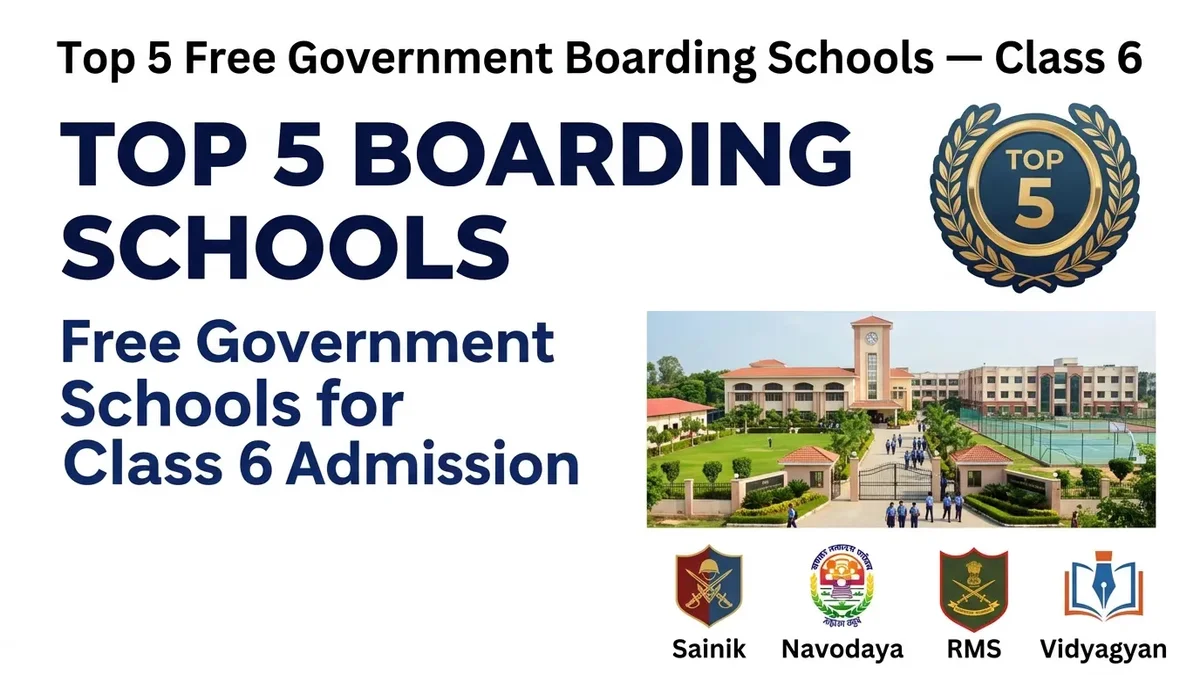 5 Government Schools With 100% Free Education in 2027 (Updated List)