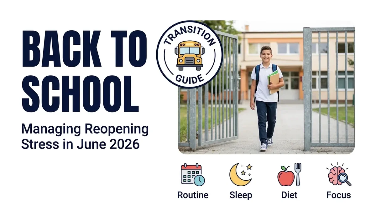 School Reopening Stress After Summer: How to Help Your Child Transition Back
