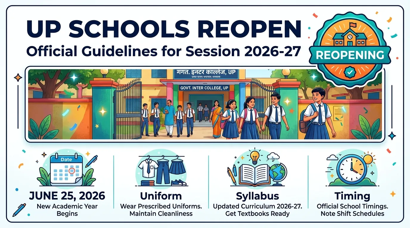 UP Schools Reopen Post-Heatwave (June 2026): New Safety & Academic Guidelines