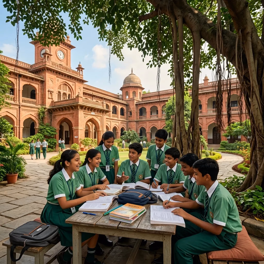 AMU Entrance Preparation Students